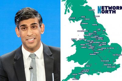 Humza Yousaf pans Rishi Sunak for 'wiping Scotland off map' in transport plans