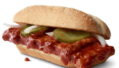 No surprise — the McRib is back. Again.