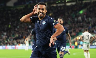 Lazio’s Pedro pops up late to floor Celtic and extend Champions League misery