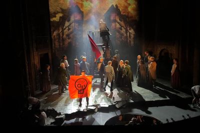 Five arrested as Just Stop Oil protesters interrupt Les Miserables performance