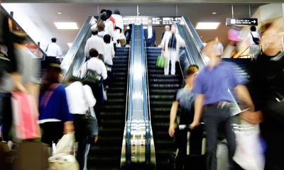 The escalator riddle: would we all move faster and more safely if we stopped walking on them?