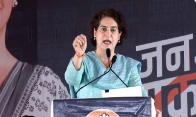 Madhya Pradesh: Priyanka Gandhi targets Shivraj government of massive corruption, asks: "Why has ED not come here?"