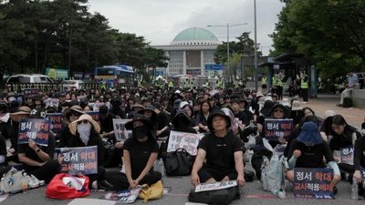 South Korean teachers demand protection against harassment from parents