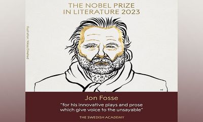 Nobel Literature 2023 awarded to Norwegian Jon Fosse, author says "overwhelmed, grateful"