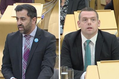 Barbed comments keep on coming as FM and Douglas Ross trade blows at FMQs