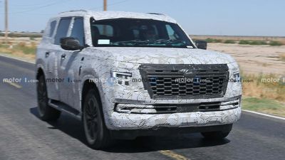 Next-Gen Nissan Armada Spied Testing For First Time