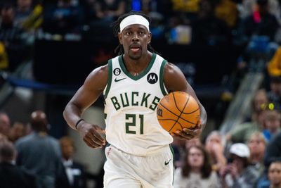 Jrue Holiday can’t miss in his first practice with the Boston Celtics