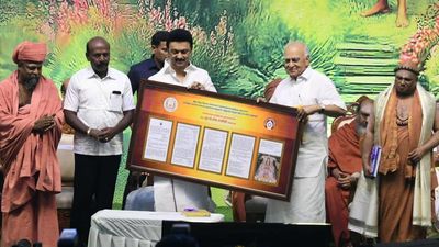 Stalin terms Modi’s allegation on temples in State as ‘slander’