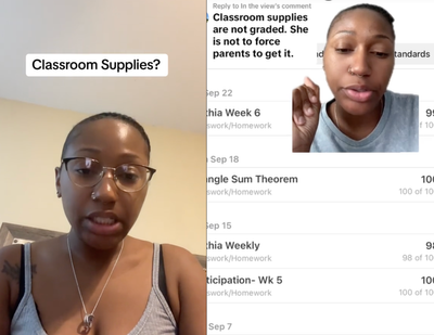 Mother claims her teen son failed an assignment because he didn’t have classroom supplies