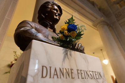 Watch live as mourners gather at memorial service for former US senator Dianne Feinstein