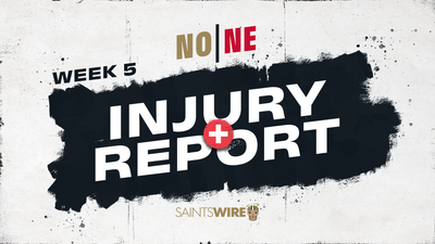 Saints see improved attendance on updated injury report vs. Patriots
