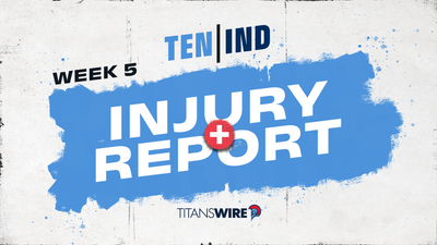 Titans and Colts injury reports for Thursday ahead of Week 5