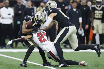 Chris Olave owns up to on-field frustrations during Week 4 loss vs. Bucs