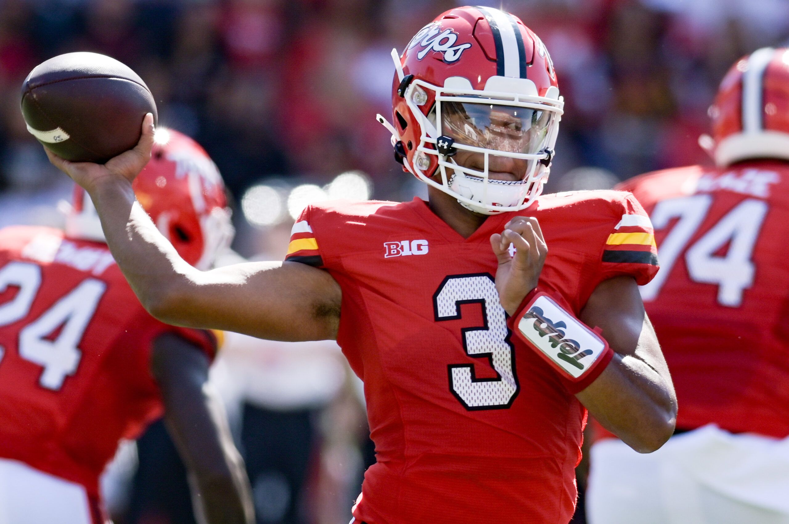 Taulia Tagovailoa throws 50th career touchdown pass as Maryland football  steamrolls Rutgers, 37-0, for 7th win