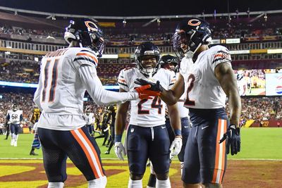 Bears fans were thrilled with the 1st half performance vs. Washington