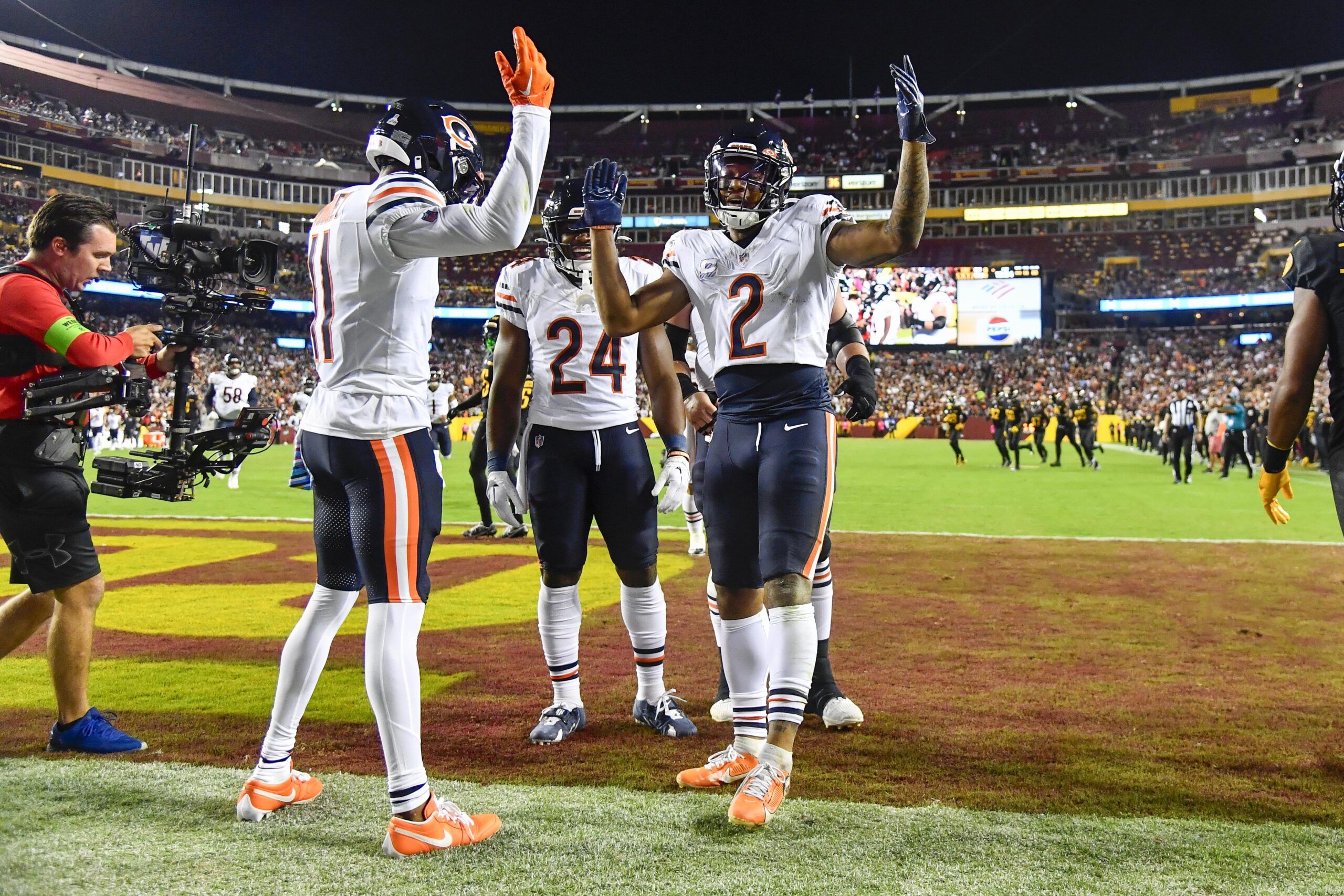 Which Chicago Bears laid duds in Week 6 vs. Commanders?