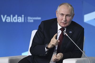 Putin says Ukraine would last ‘a week’ if Western military support stops