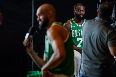 Jaylen Brown working on his game after the Boston Celtics’ 2023-24 training camp