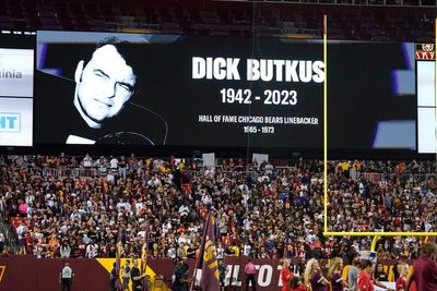 Chicago Bears pay tribute to ‘ultimate Bear’ Dick Butkus after his death aged 80