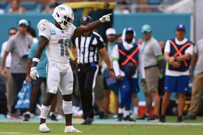 Dolphins WR Tyreek Hill fined $7,000 by the NFL
