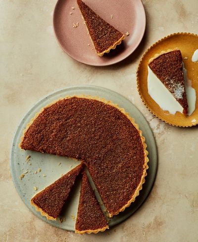 Benjamina Ebuehi’s recipe for salted maple treacle tart