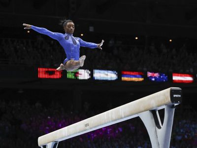 Simone Biles becomes the most decorated gymnast in history