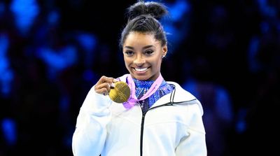 Simone Biles Wins All-Around Title at Worlds to Become History’s Most Decorated Gymnast