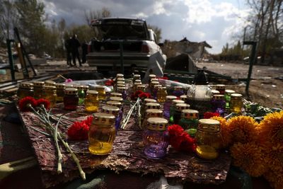 Precision missile strike on cafe hosting soldier's wake decimates Ukrainian village