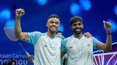 Satwik and Chirag have one hand on gold