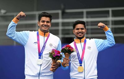 Asian Games: Pravin Ojas, Abhishek Verma clinch gold, silver in men's compound archery
