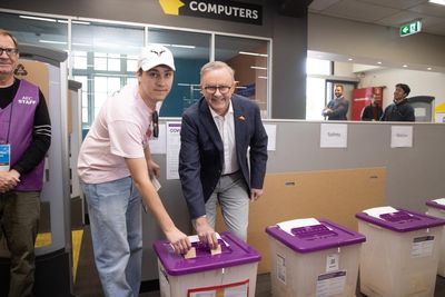 Anthony Albanese casts yes vote in ‘once in a generation’ voice to parliament referendum