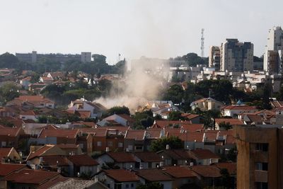 Live: View of Tel Aviv as sirens warn of incoming rockets around Gaza