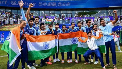 India bag historic gold in men's cricket at Asian Games