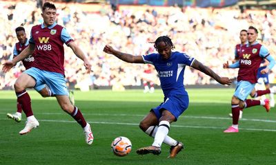 Sterling bounces back from England snub to lead Chelsea’s rout of Burnley