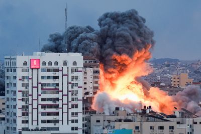 Israel flattens Palestine Tower amid deadly Gaza bombardment