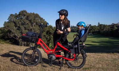 ‘They pay for themselves’: why more Australian families are ditching cars for e-bikes