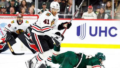 Isaak Phillips one of several bubble decisions Blackhawks must make after preseason finale