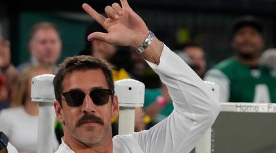 Jets QB Aaron Rodgers Shares Dramatic Photos From His Achilles Rehab