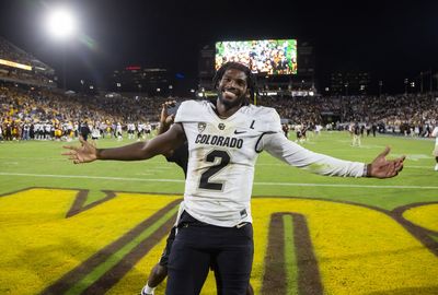 Shedeur Sanders Taunts Arizona State Student Section After Colorado Win