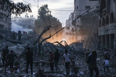 ‘My voice is our lifeline’: Gaza journalist and family amid Israel bombing