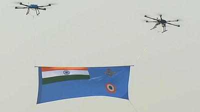 IAF Chief unveils new Ensign as the force marks 91st anniversary