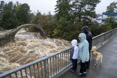 ‘Risk to life’ from flooding remains as heavy rain continues in Scotland