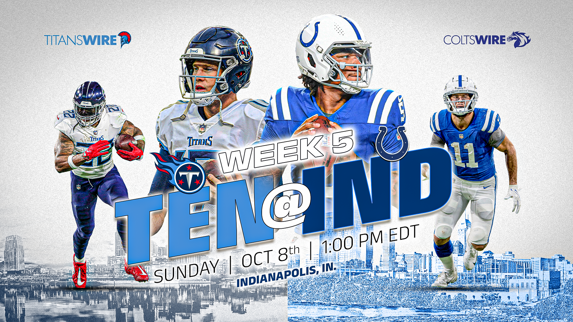 Colts vs. Titans: How to watch, listen, stream in Week 7