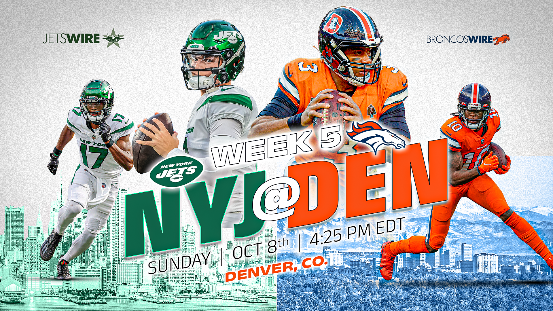 What channel is Jets vs. Broncos on today? Time, TV schedule for