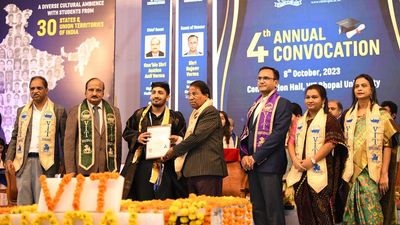 Fourth convocation of VIT-Bhopal held