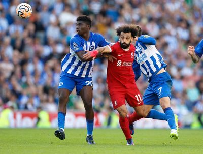 Brighton’s new midfield gem Carlos Baleba stays calm in the chaos of Liverpool draw