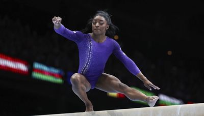 Simone Biles wins two more gold medals at gymnastics world championships