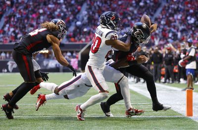 WATCH: Desmond Ridder’s touchdown run gives Falcons 7-3 lead