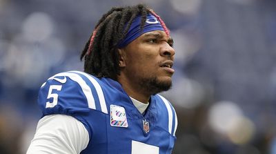 Colts QB Anthony Richardson Leaves Game With Injury After Taking Big Hit