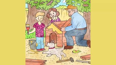 Brain teaser: Find a butterfly, a duck, a snail, and a bat in this puzzle in under 20 seconds!